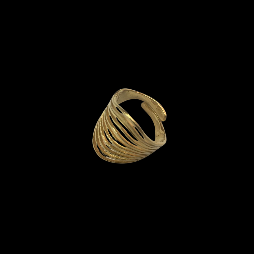 Minimalist Gold Ring – Gold Over 925 Silver