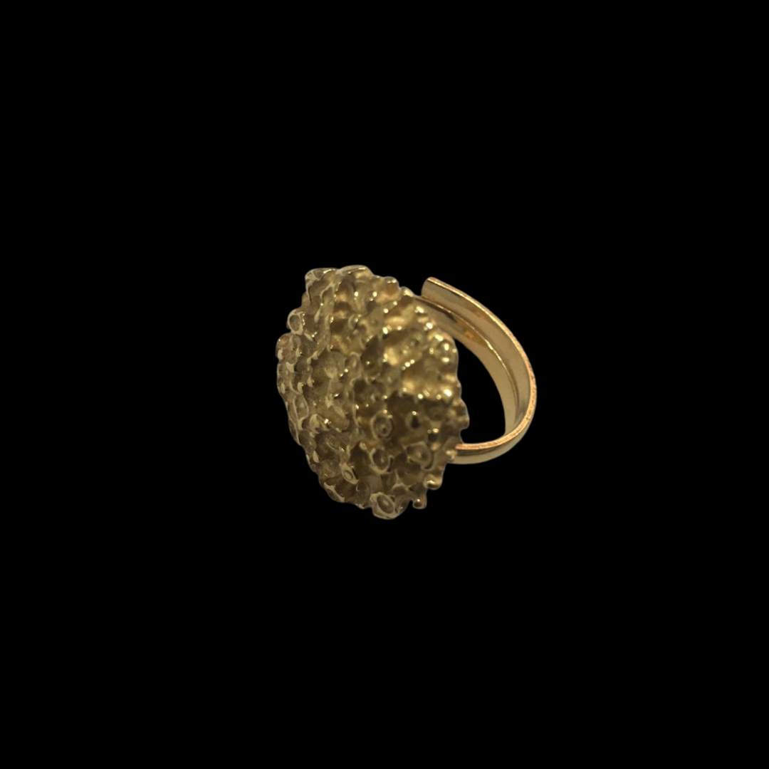 Sleek Gold-Plated Band – Handcrafted 925 Silver Jewelry